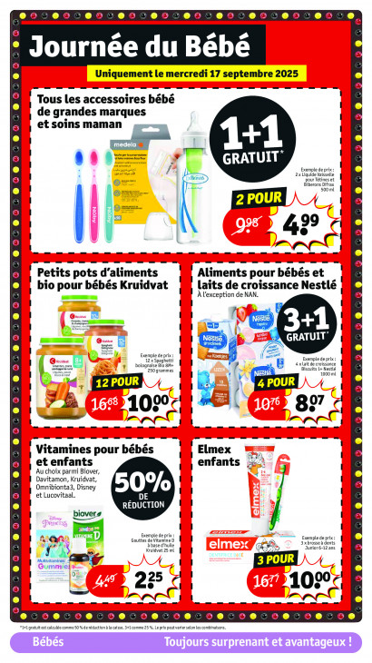 Kruidvat Dépliant 16.09.2025
