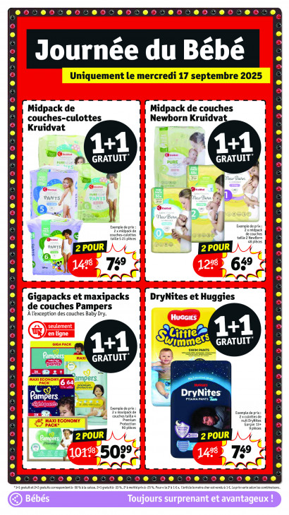 Kruidvat Dépliant 16.09.2025