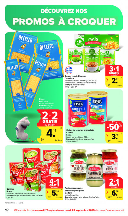 Carrefour Dépliant 17.09.2025