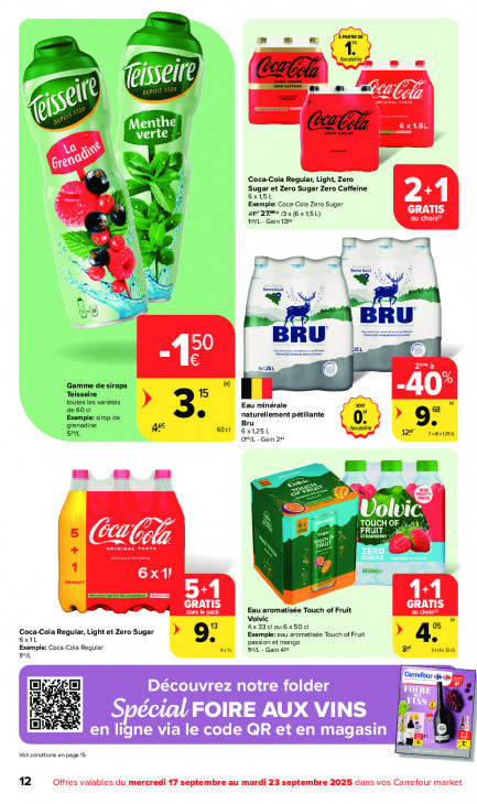 Carrefour Dépliant 17.09.2025