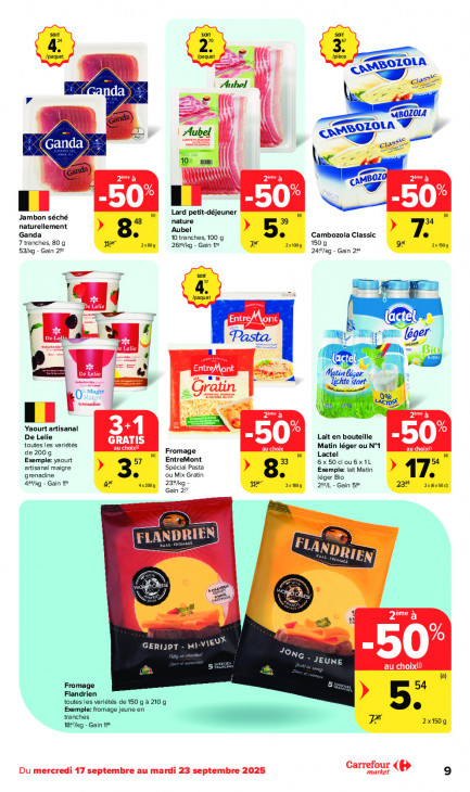 Carrefour Dépliant 17.09.2025