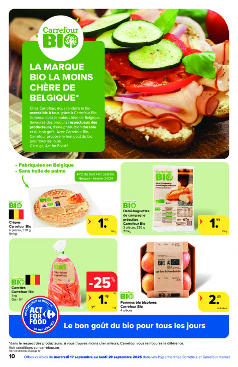 Carrefour Dépliant 17.09.2025