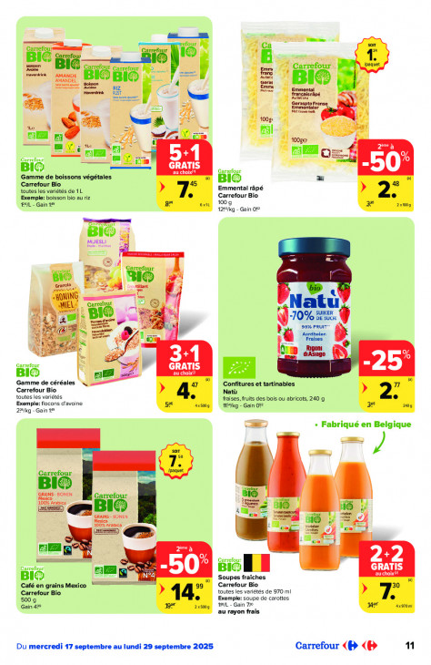Carrefour Dépliant 17.09.2025