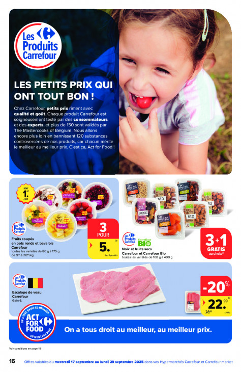 Carrefour Dépliant 17.09.2025