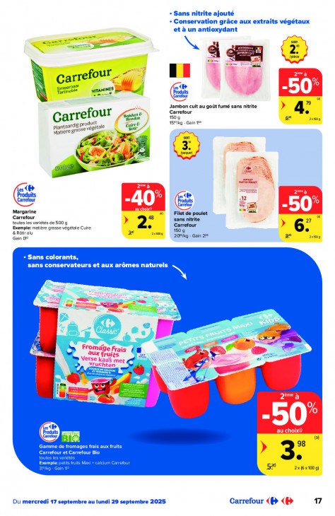 Carrefour Dépliant 17.09.2025