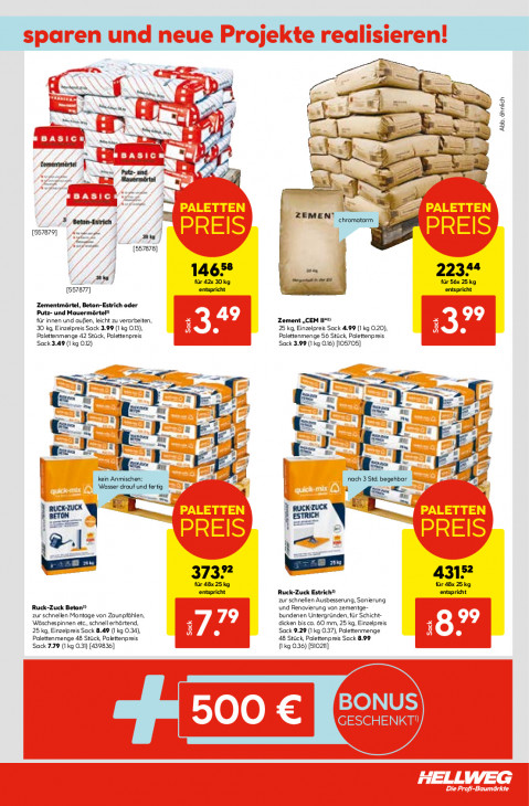 Hellweg Baumarkt Angebote ab 15.09.25 bis 20.09.25