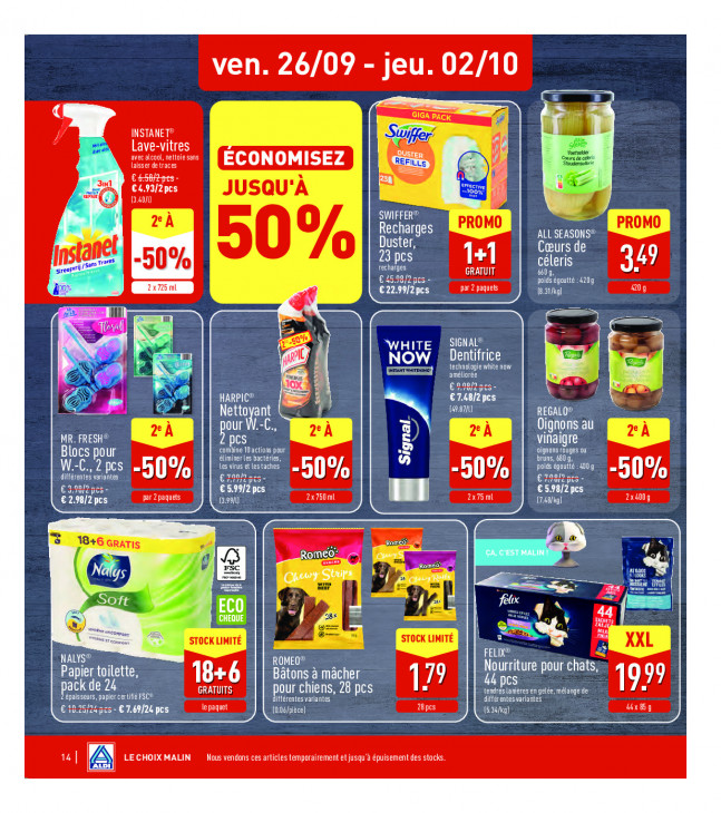 Aldi Dépliant 22.09.2025