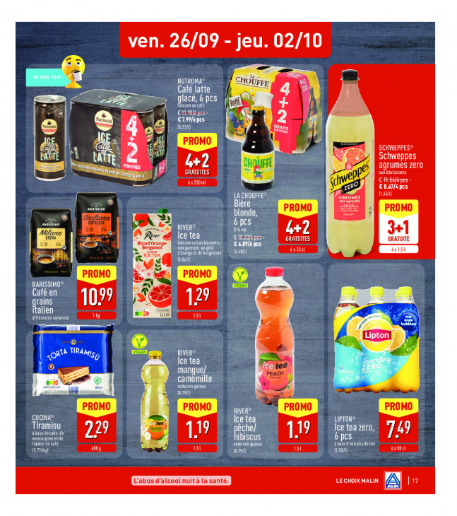 Aldi Dépliant 22.09.2025