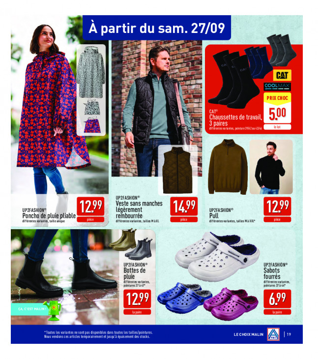 Aldi Dépliant 22.09.2025