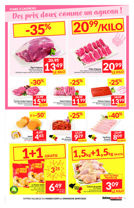 Intermarché Dépliant 23.09.2025