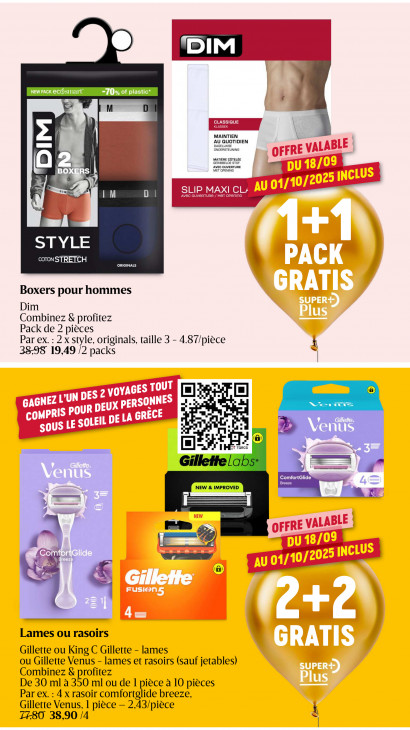 Delhaize Dépliant 18.09.2025