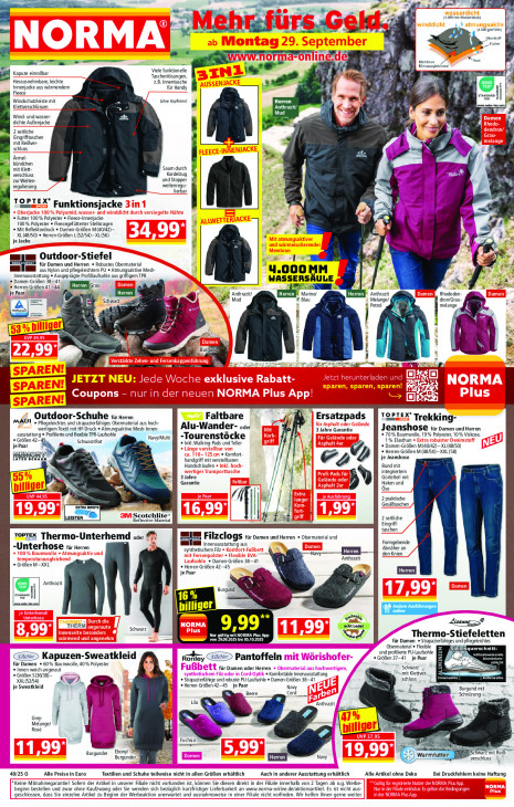 Norma Angebote ab 29.09.25 - bis 04.10.25