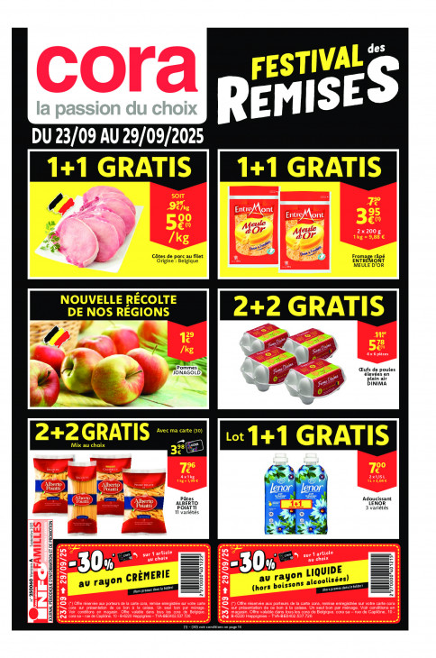 Cora Dépliant 23.09.2025