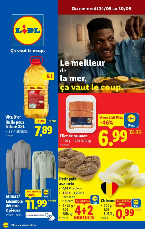 Lidl Dépliant 24.09.2025