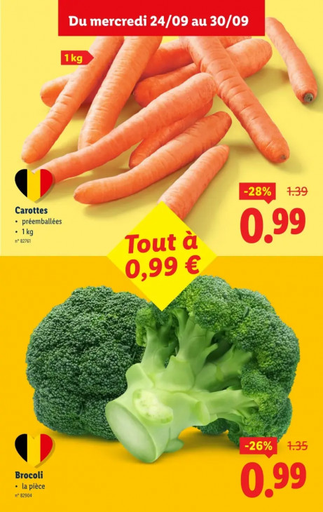 Lidl Dépliant 24.09.2025