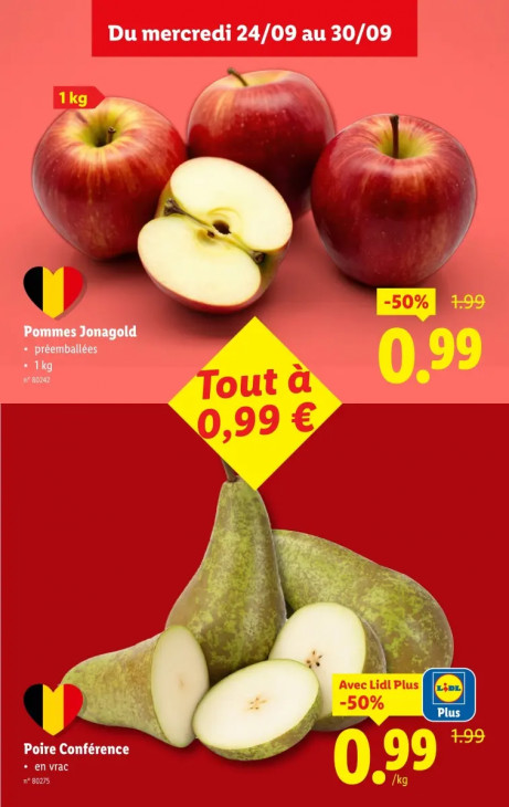 Lidl Dépliant 24.09.2025