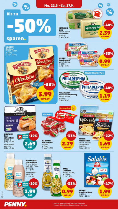 Penny Angebote ab 22.09.25 bis 27.09.25