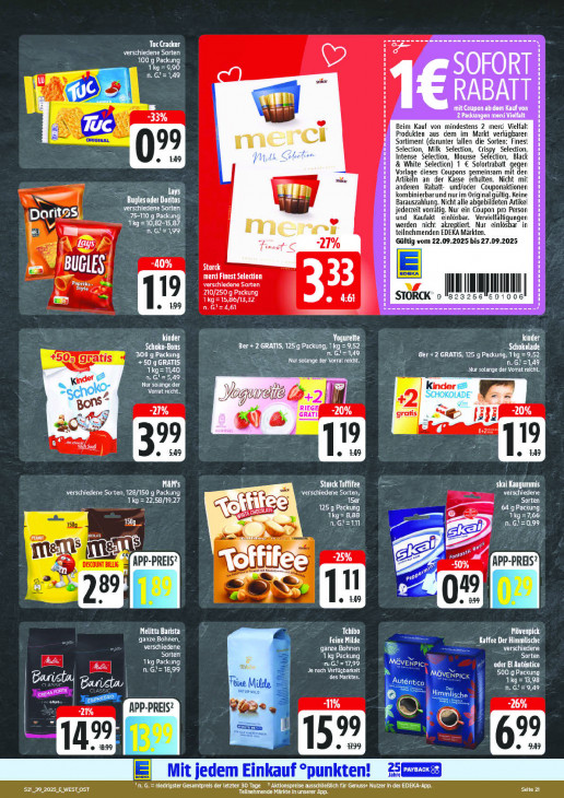 Edeka Angebote ab 22.09.25 bis 27.09.25