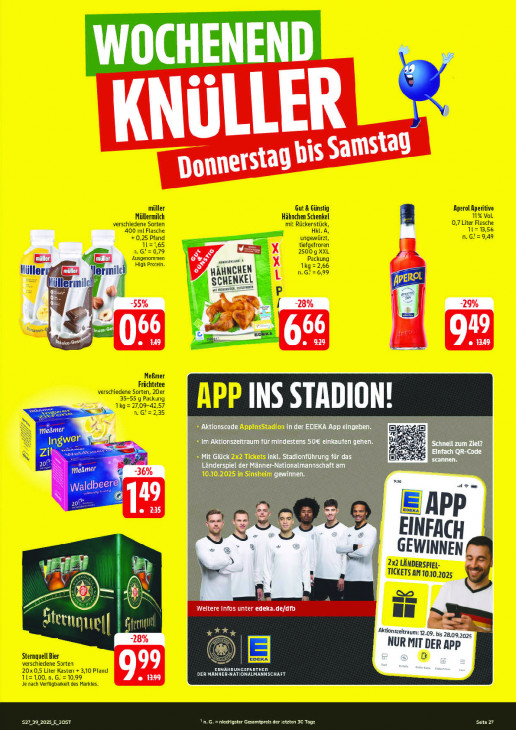 Edeka Angebote ab 22.09.25 bis 27.09.25