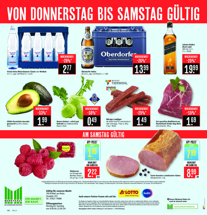 Marktkauf Angebote ab 22.09.25 bis 27.09.25