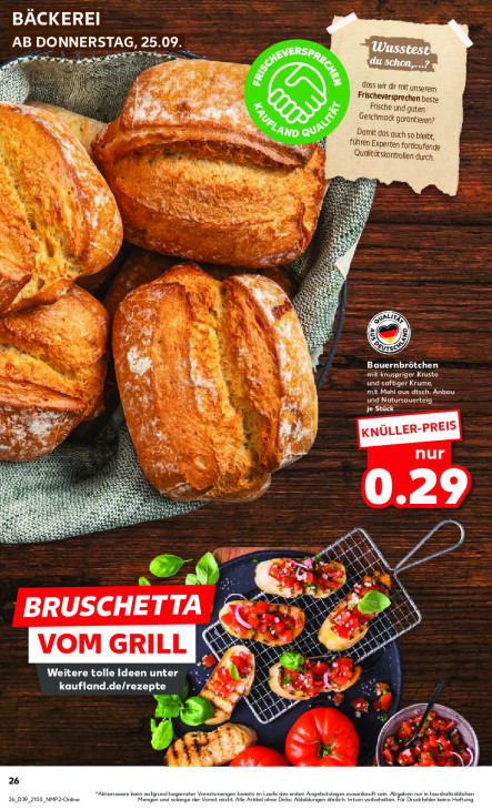 Kaufland Angebote ab 25.09.25 bis 01.10.25