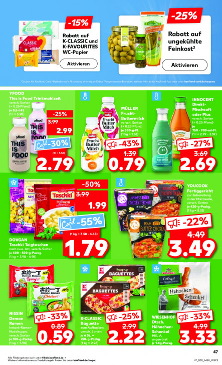 Kaufland Angebote ab 25.09.25 bis 01.10.25