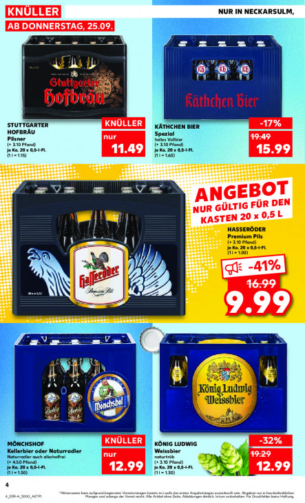 Kaufland Angebote ab 25.09.25 bis 01.10.25