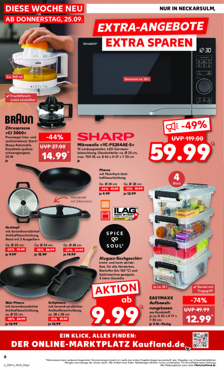 Kaufland Angebote ab 25.09.25 bis 01.10.25