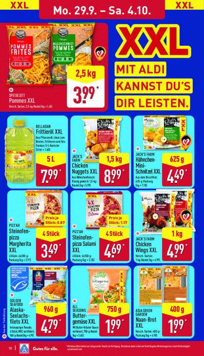 Aldi Nord Angebote ab 29.09.25 bis 04.10.25