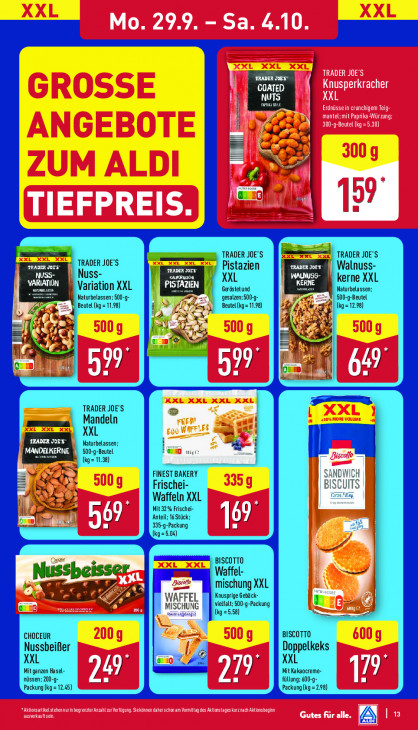 Aldi Nord Angebote ab 29.09.25 bis 04.10.25