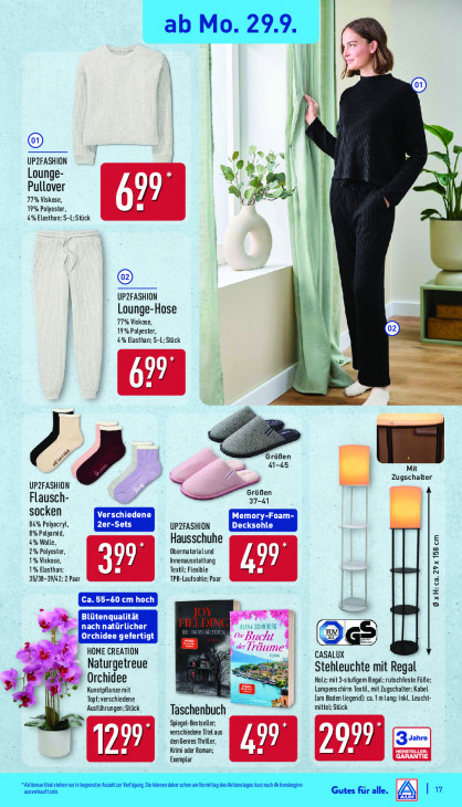 Aldi Nord Angebote ab 29.09.25 bis 04.10.25