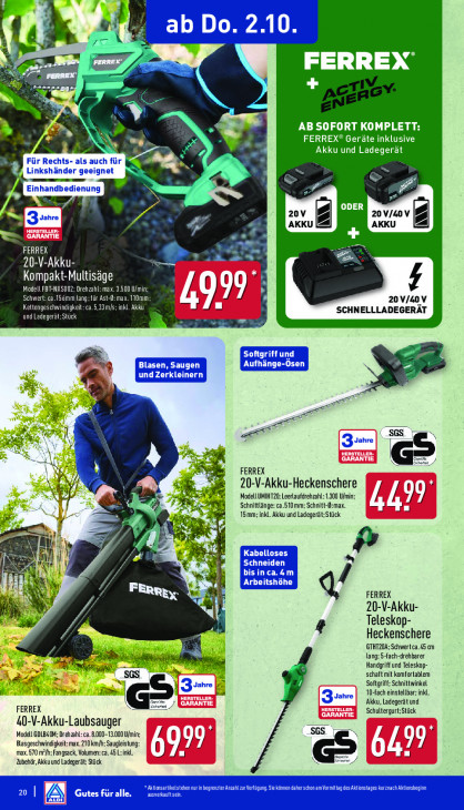 Aldi Nord Angebote ab 29.09.25 bis 04.10.25