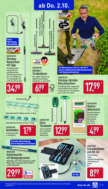 Aldi Nord Angebote ab 29.09.25 bis 04.10.25