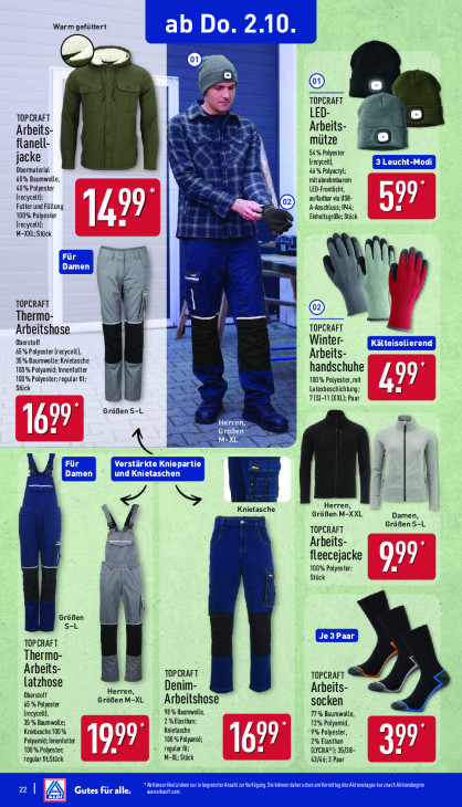 Aldi Nord Angebote ab 29.09.25 bis 04.10.25