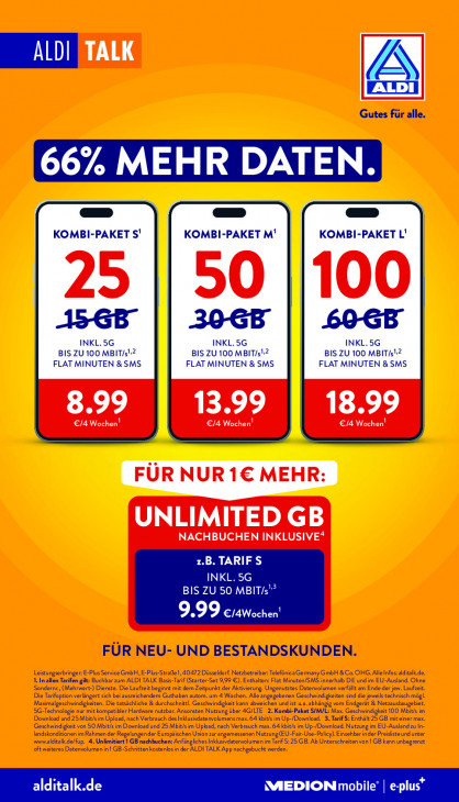 Aldi Nord Angebote ab 29.09.25 bis 04.10.25