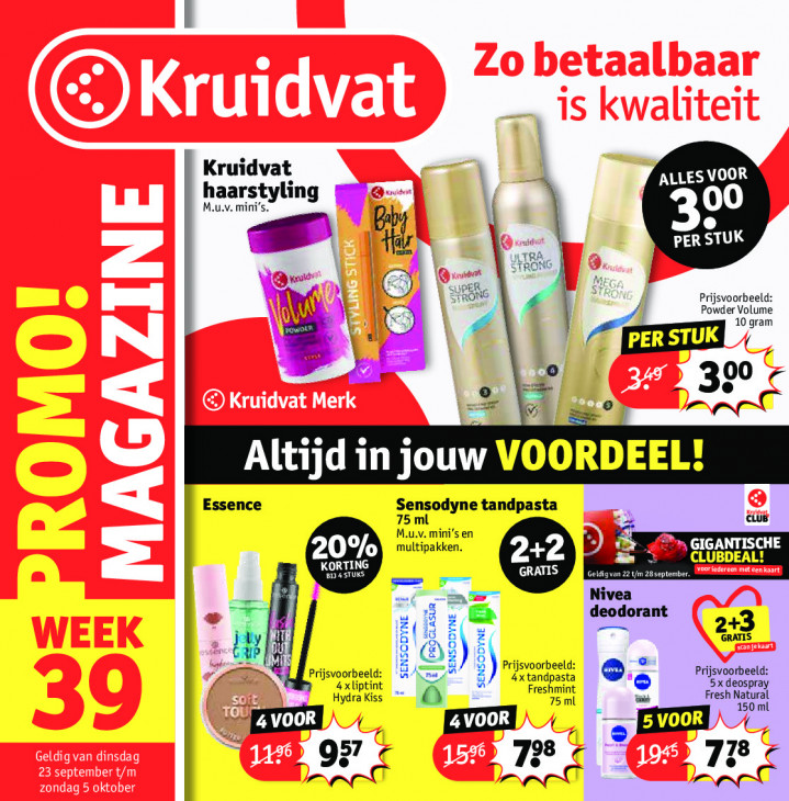 Kruidvat Folder 22.09.2025