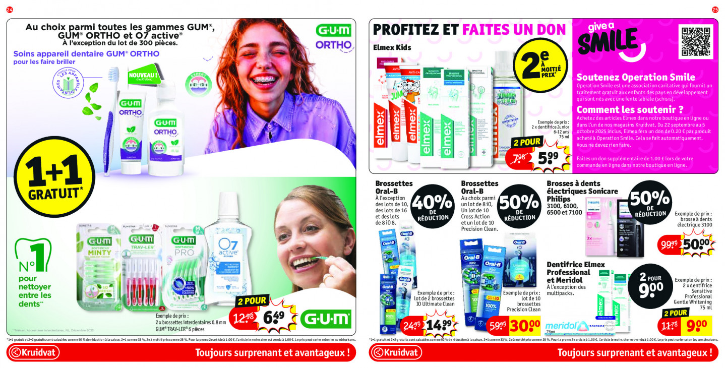 Kruidvat Dépliant 22.09.2025