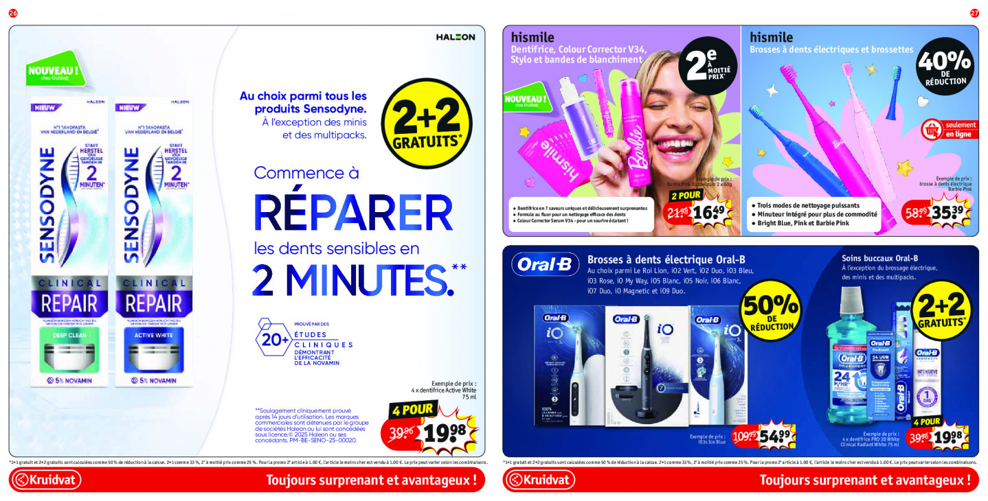 Kruidvat Dépliant 22.09.2025