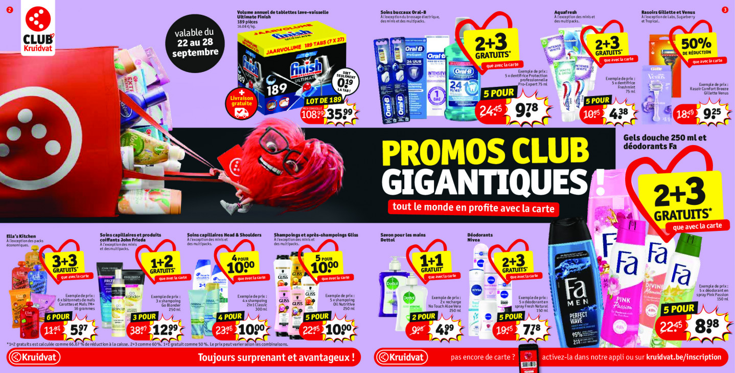 Kruidvat Dépliant 22.09.2025