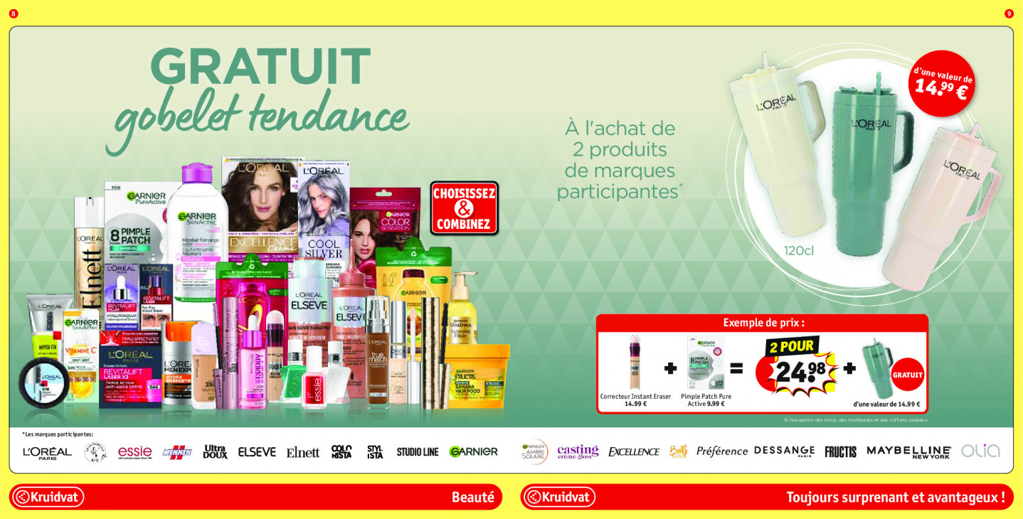 Kruidvat Dépliant 22.09.2025