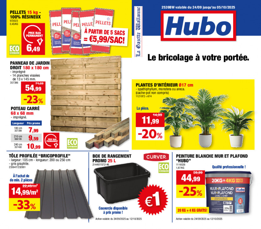 Hubo Dépliant 24.09.2025