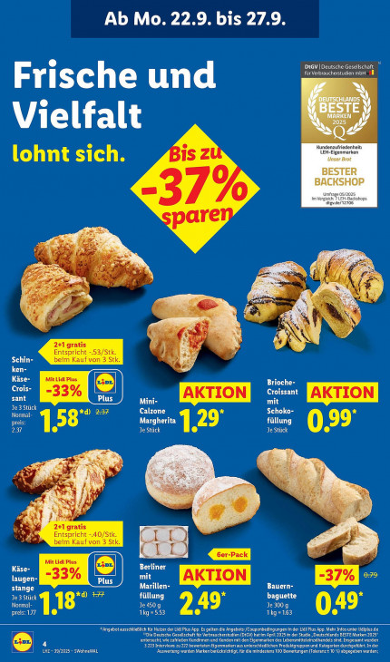 Lidl Angebote ab 22.09.25 bis 27.09.25