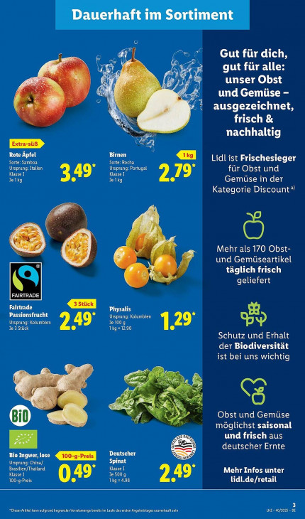 Lidl Angebote ab 29.09.25 bis 04.10.25