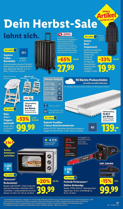 Lidl Angebote ab 06.10.25 bis 11.10.25