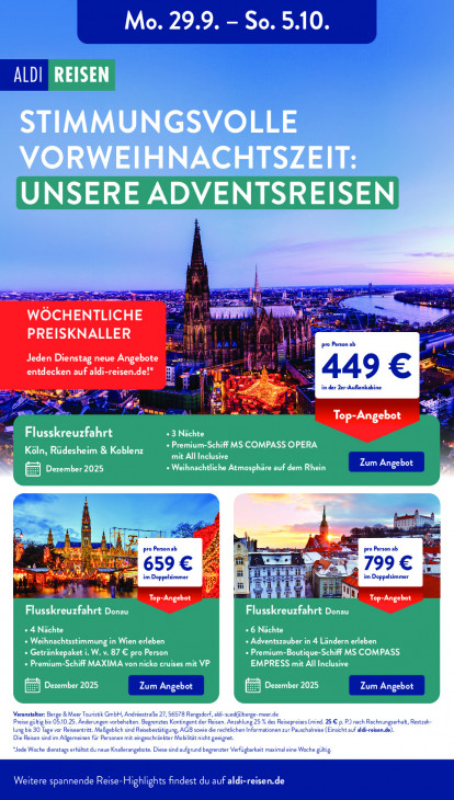Aldi Süd Angebote ab 06.10.25 bis 11.10.25