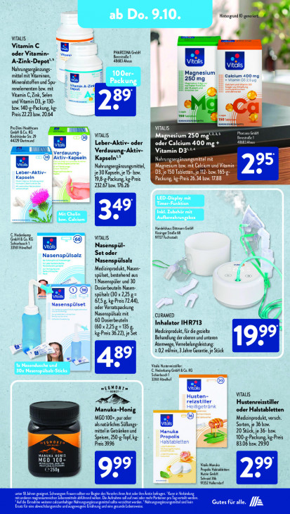 Aldi Süd Angebote ab 06.10.25 bis 11.10.25