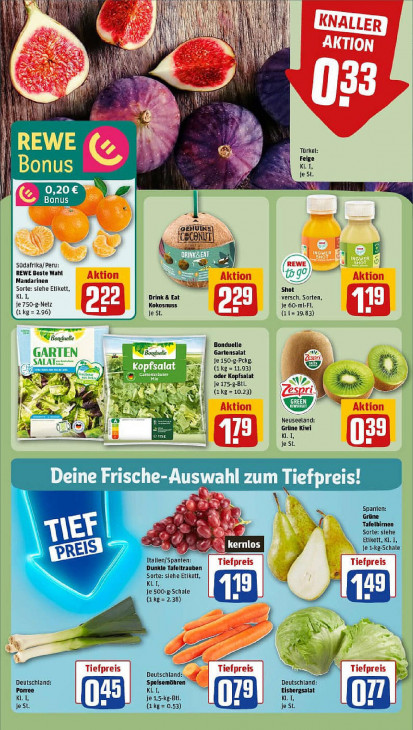 Rewe Angebote ab 22.09.25 bis 27.09.25
