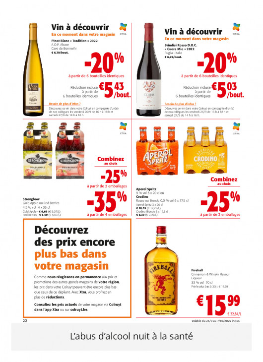 Colruyt Dépliant 24.09.2025