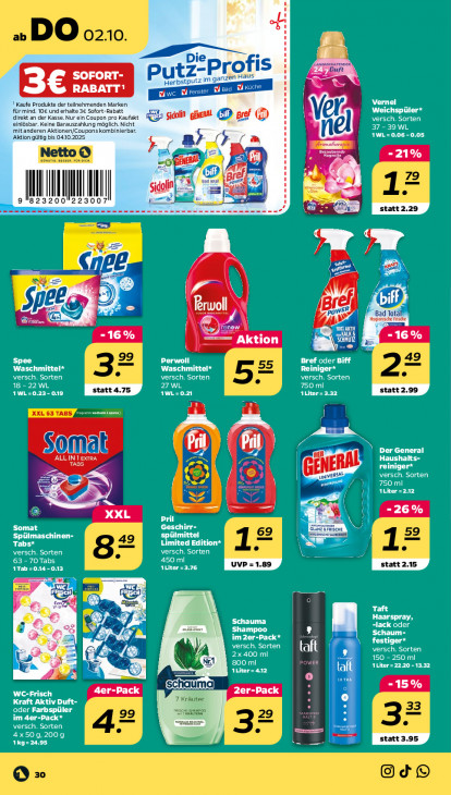 Netto Angebote ab 29.09.25 bis 04.10.25