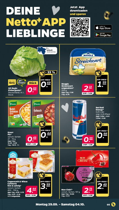 Netto Angebote ab 29.09.25 bis 04.10.25